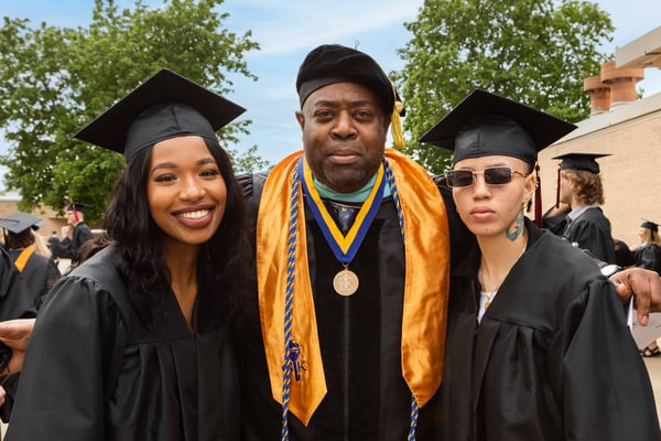 2023_rlc_graduation_outside_dr. Rhodes-