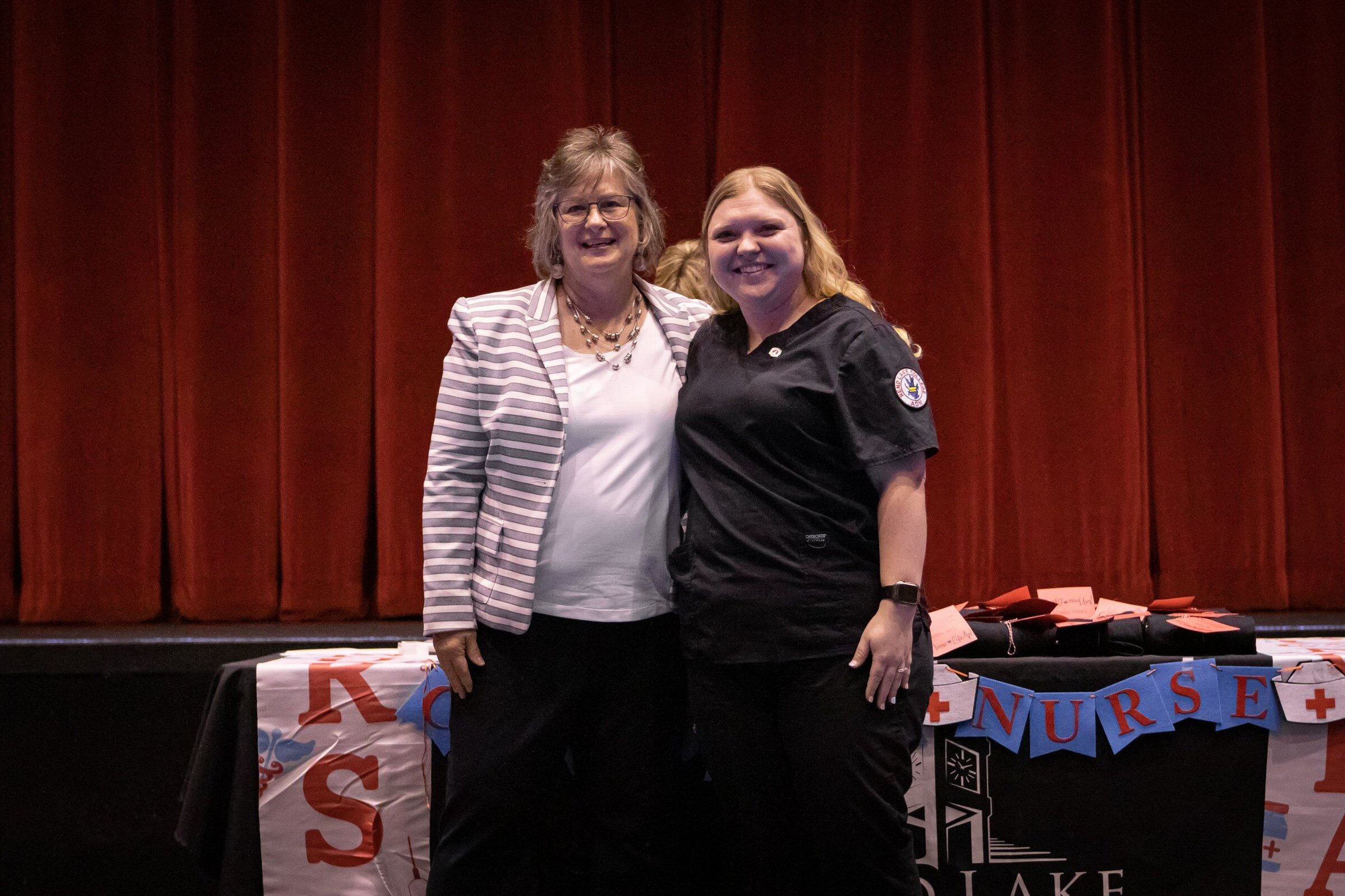 Denise Griffith, Nursing Instructor, and Lindsay Feltmeyer (Pinckneyville)