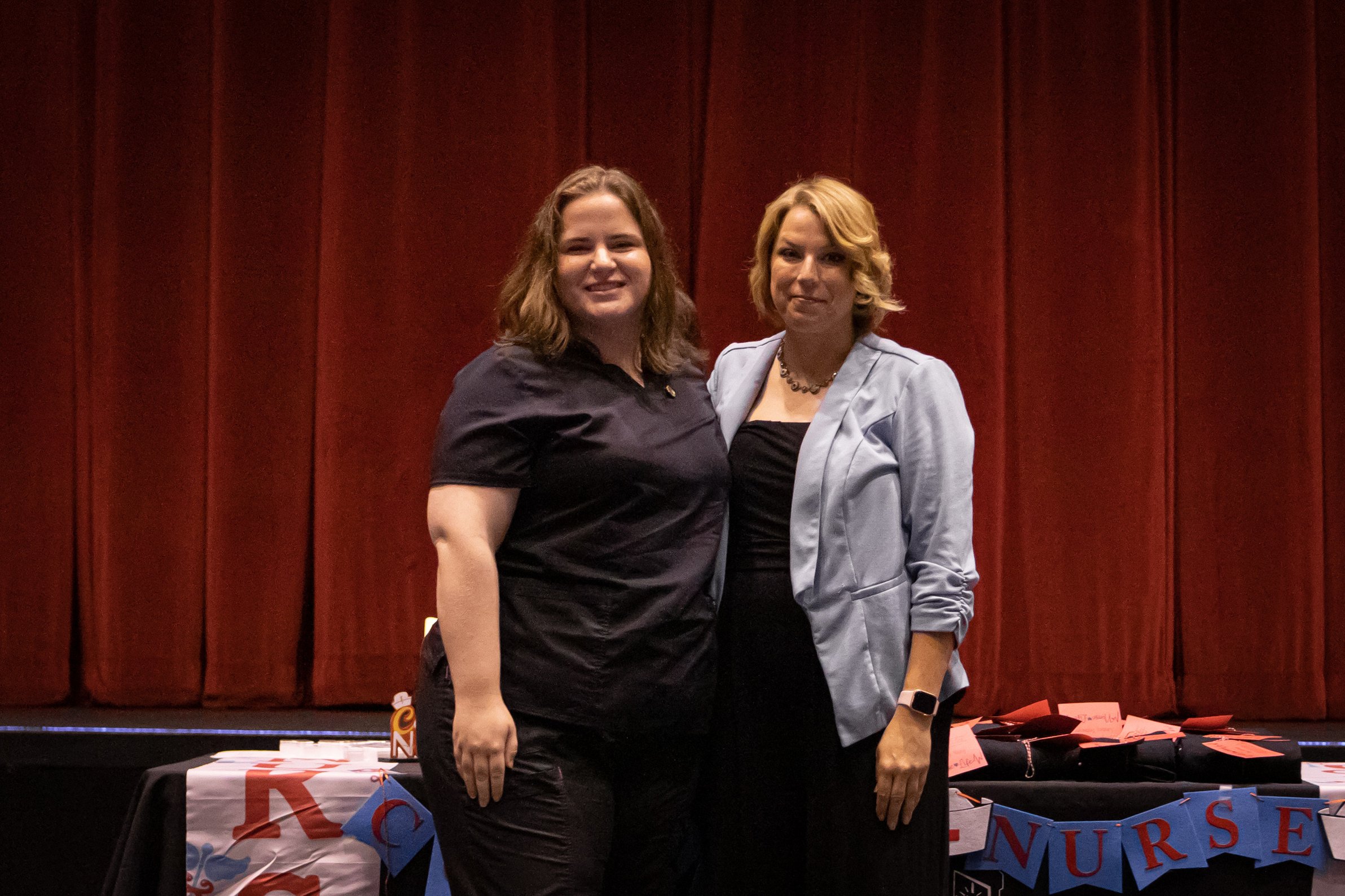 Kaitlyn Owens (Cutler) and Dr. Tracy Smith, Nursing Instructor