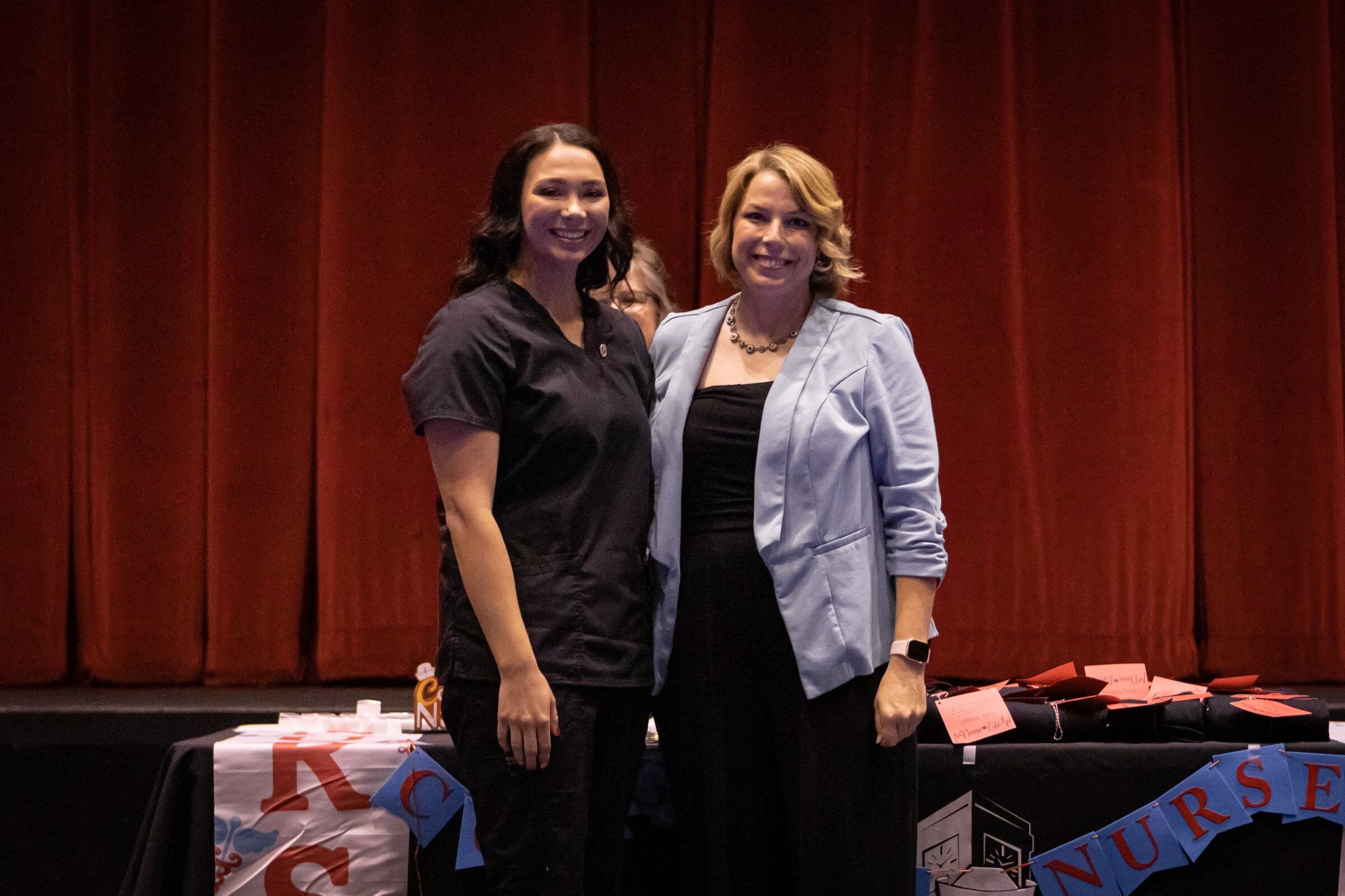 Avery Shively (Benton) and Dr. Tracy Smith, Nursing Instructor