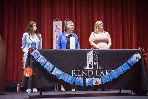 (L-R) Dr. Susan Wiley, Denise Griffith, Sarah Hopfinger