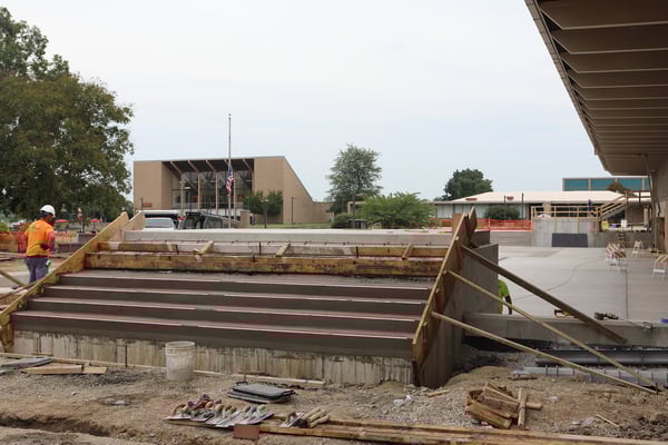 More stairs on Academic