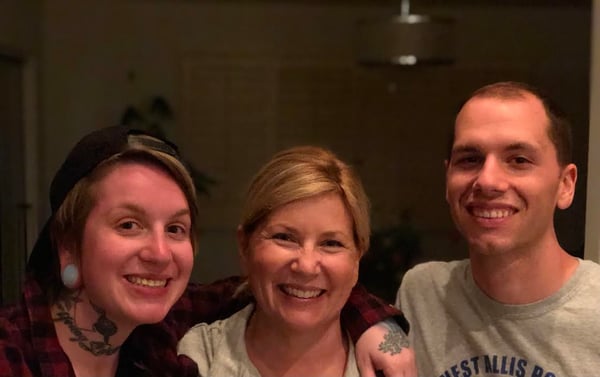 Tammy Porter and her kids now