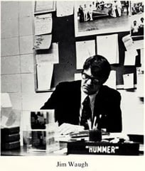 Waugh at work