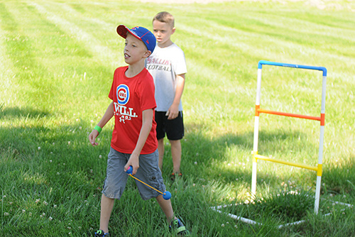 White VanZandt Ladder Ball W