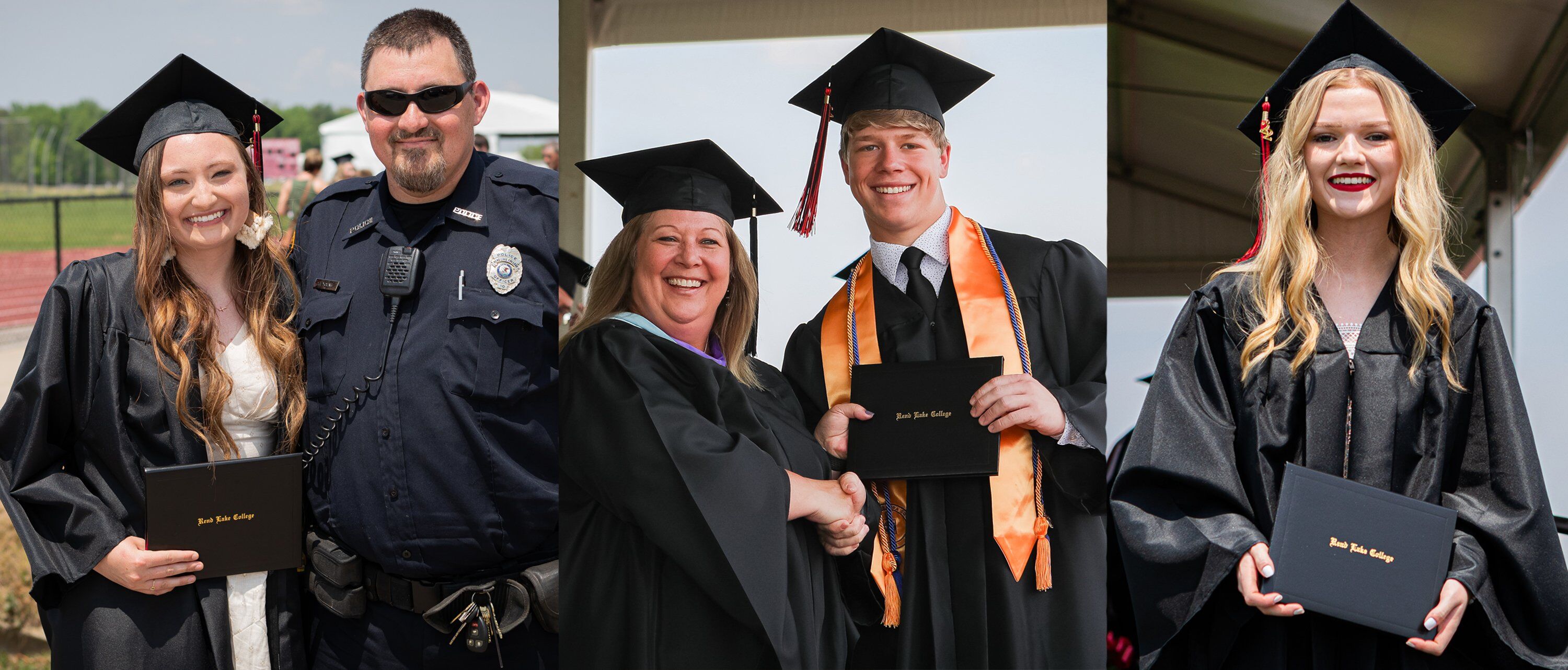 Three graduates of RLC