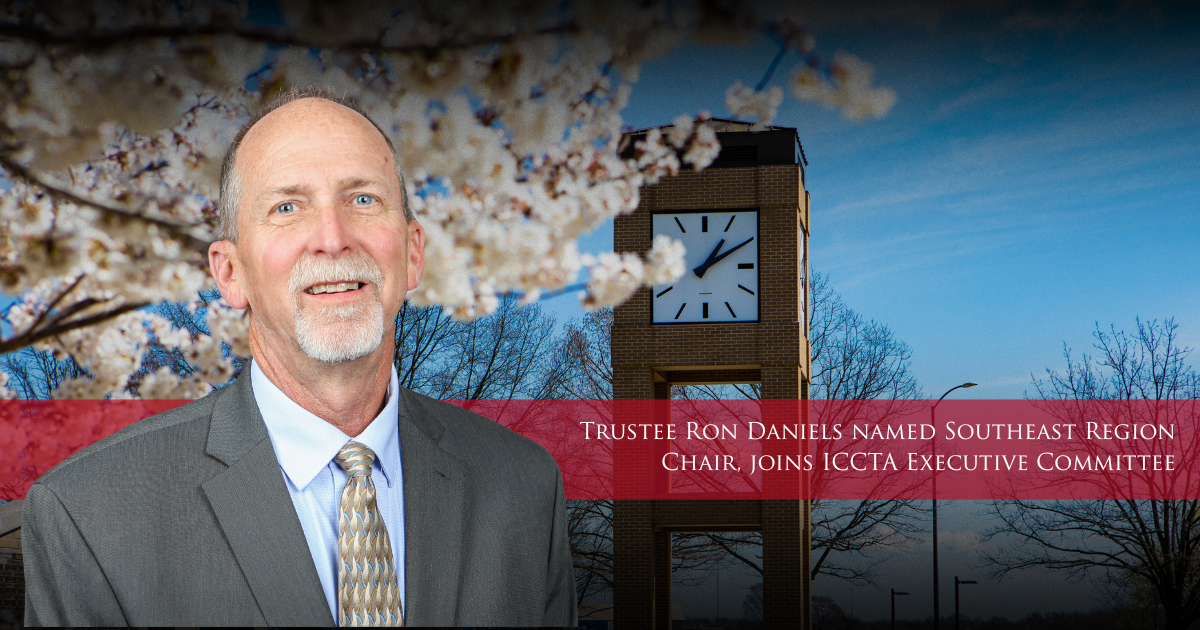 Trustee Ron Daniels named Southeast Region Chair, joins ICCTA Executive Committee