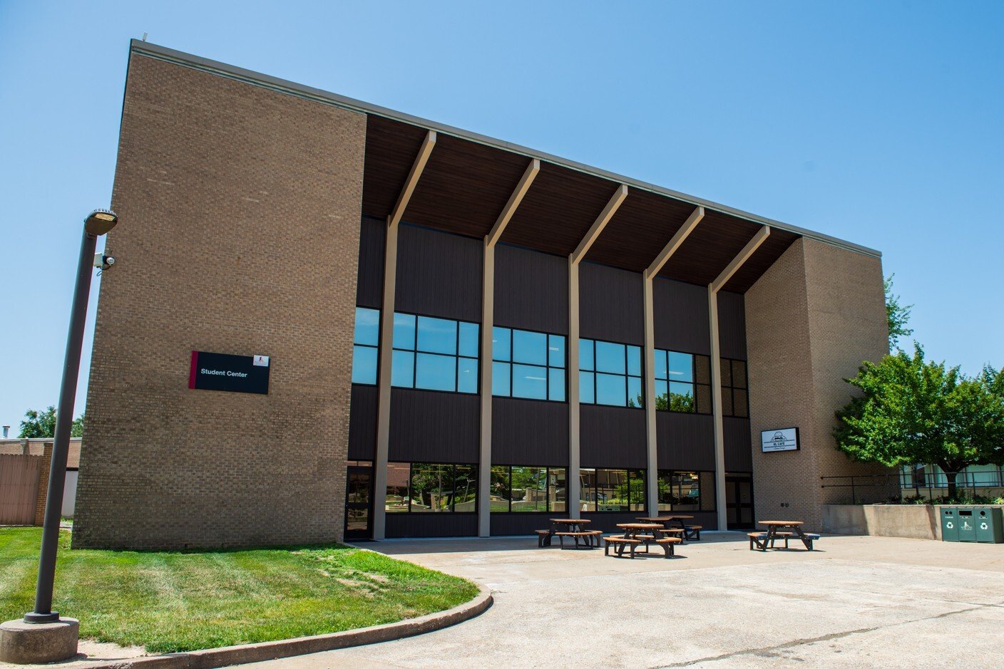 completed renovations on the Student Center taken July 1, 2026.