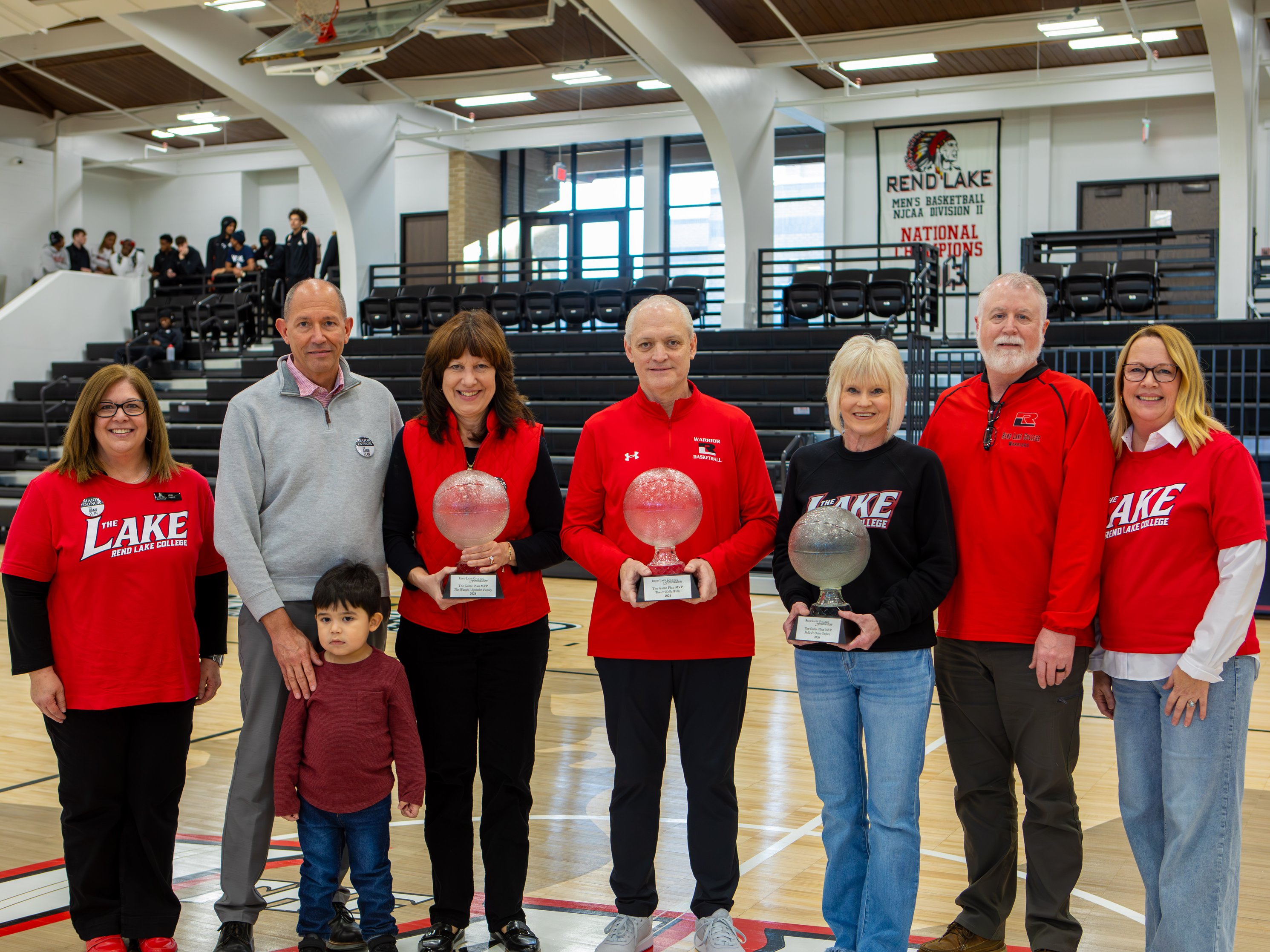 Pictured (L-R) : Lori Ragland, Bryan and Cathy Sponsler, Tim Wills ...