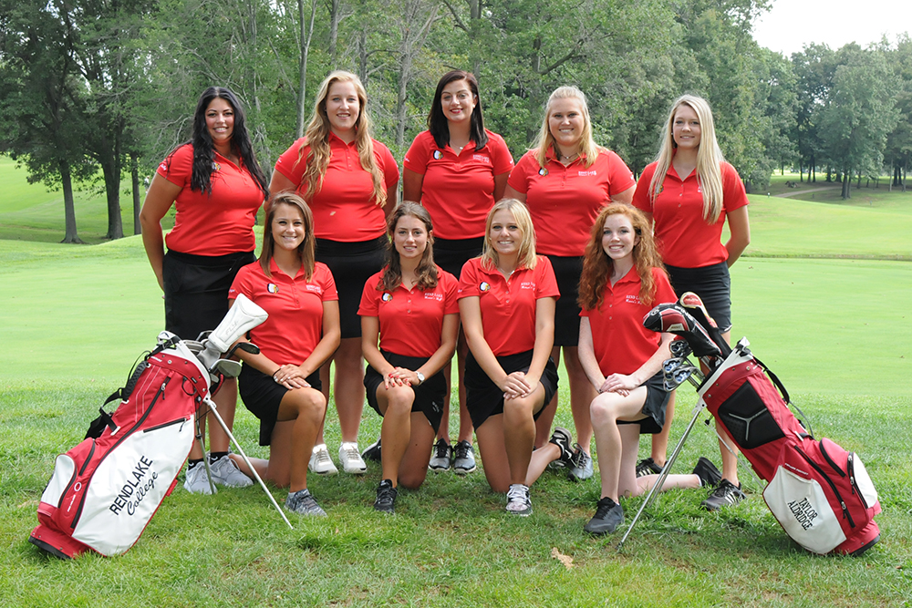 Women's Golf in 4th after day one of USI Tourney Rend Lake College