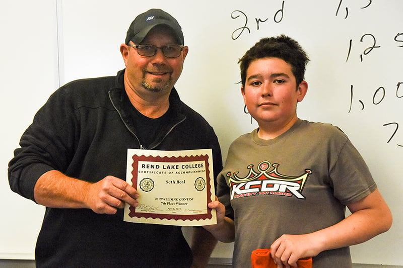 Franke earns top spot in 37th annual RLC Welding Contest - Rend Lake ...